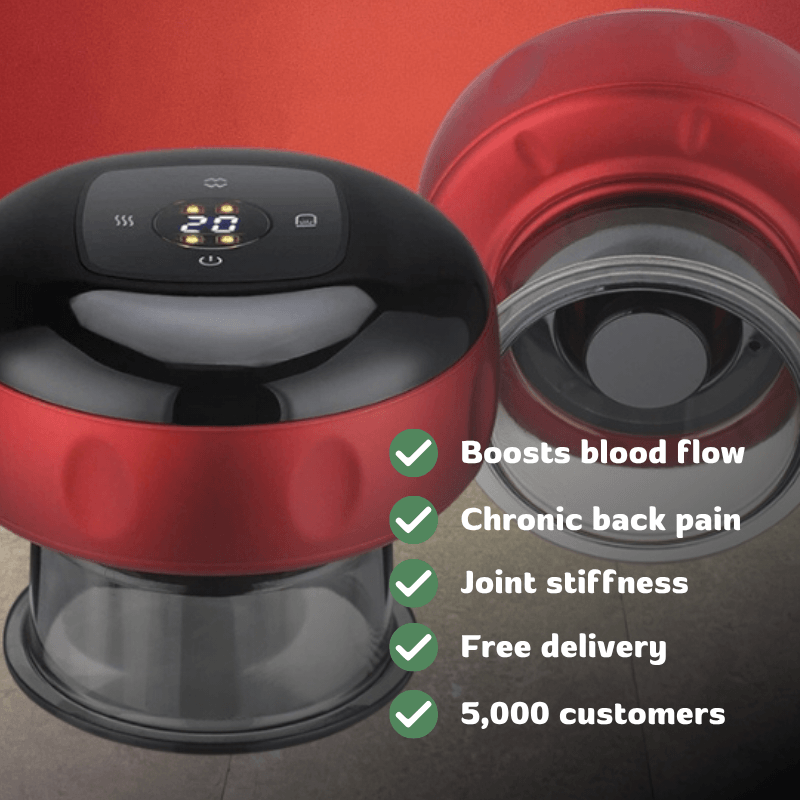 SootheGlide™ Electric Vacuum Cupping Massager
